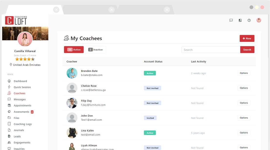 Online Coaching Platform